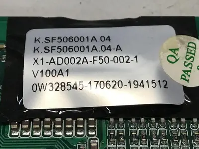 GENERIC Display Panel Board DM504A.CPU-314 Used