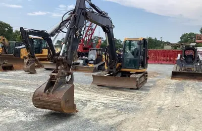 Used JOHN DEERE 85G Crawler Excavators - Mini North Carolina US | Mitsubishi HC Capital America #1362855