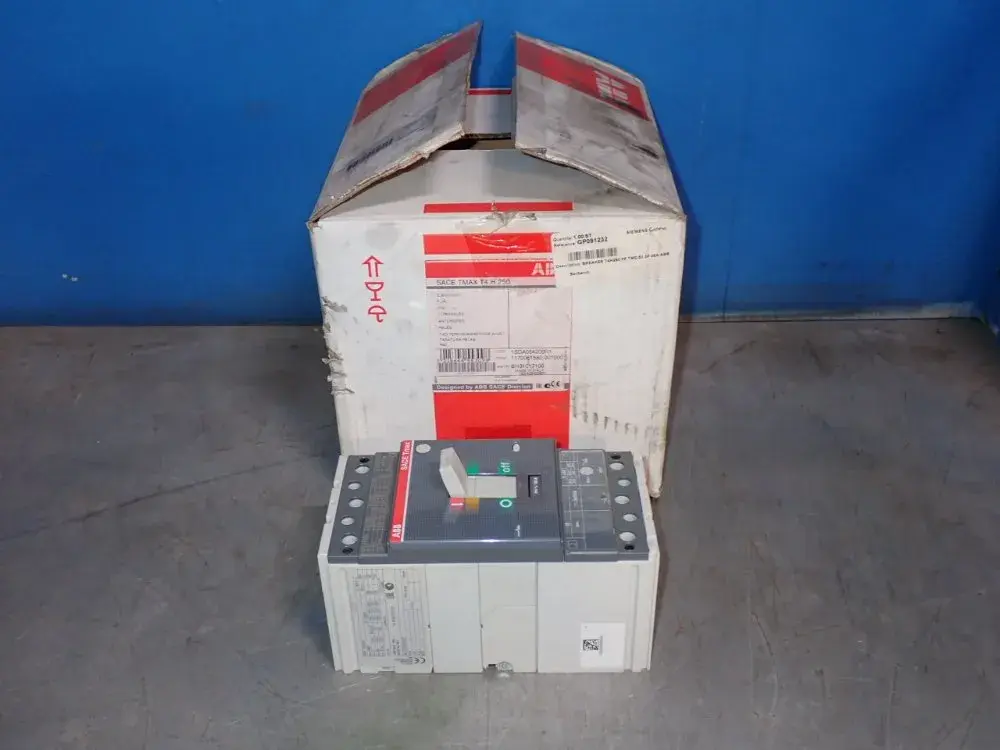 Used ABB SACE TMAX T4 H 250 Circuit Breakers Ohio US | HGR 24 #1187094