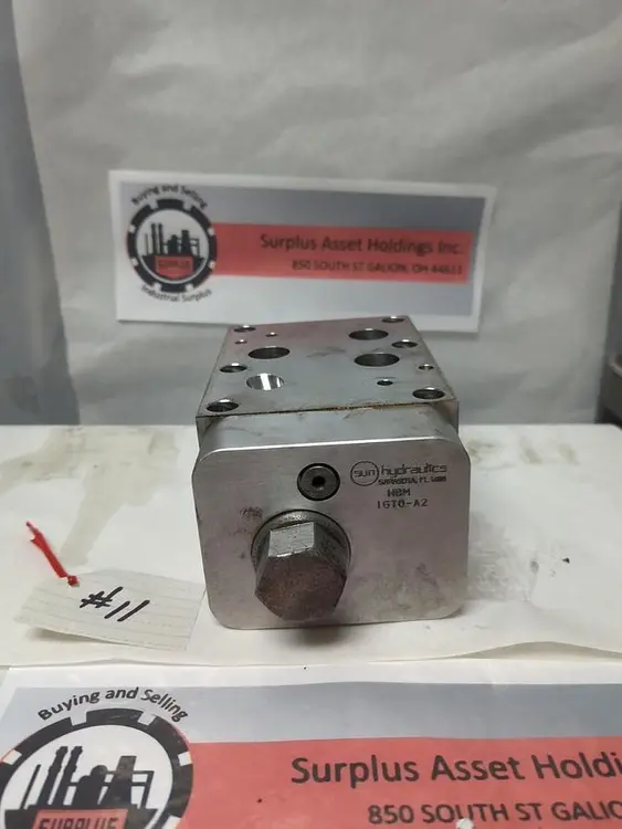 Used SUN HYDRAULICS HBM Pump & Valve Parts Ohio US | Surplus Asset Holdings #1236460
