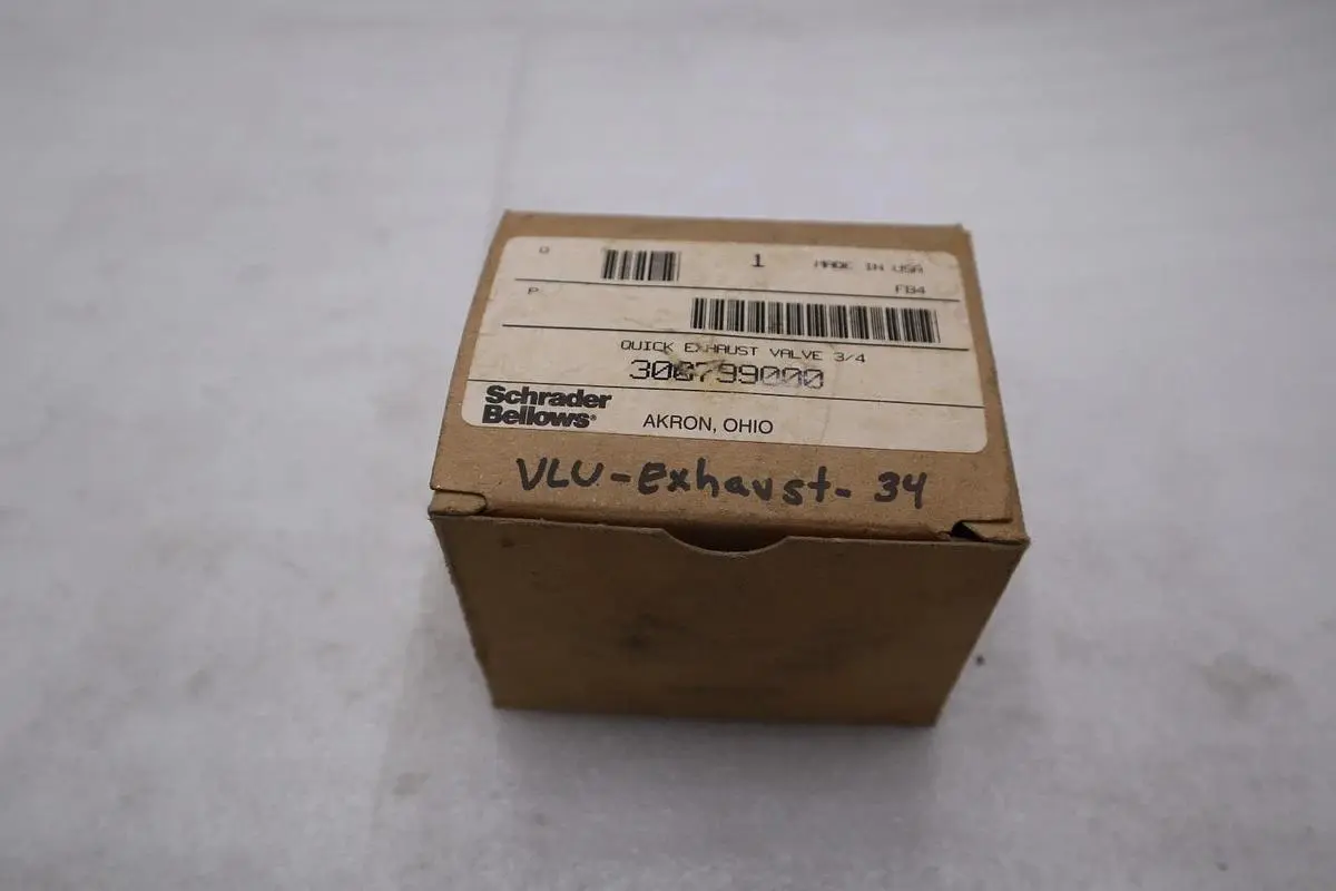 Schrader Bellows 300799000/ 30077-9000 Quick Exhaust Valve - STOCK GF183A