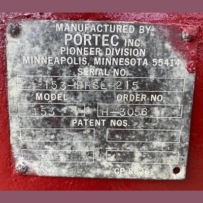 USED PORTEC - PIONEER 153