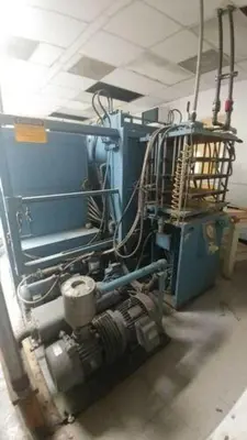 140 Ton, TMP, 25" x 25" complete multi platen vacuum hydraulic lamination press