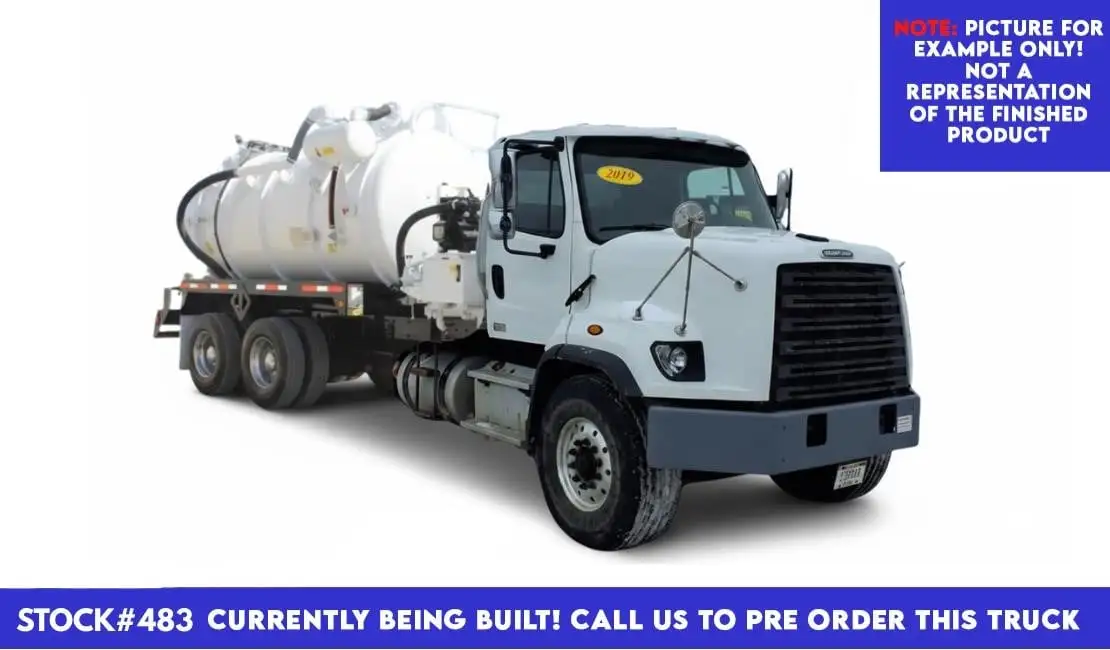 Used 2019 FREIGHTLINER 108SD Vacuum Truck Texas US | Roll Off Truck World #1491799