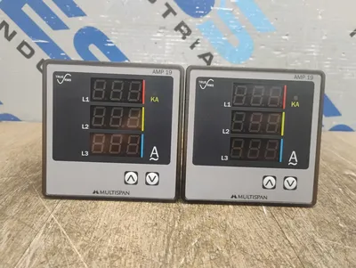MULTISPAN AMP 19-B1-00 Voltage Meter | ESS Industrial Equipment Sales (2)