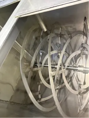 USED Ribbon Blender 2000 Gallon 30 HP