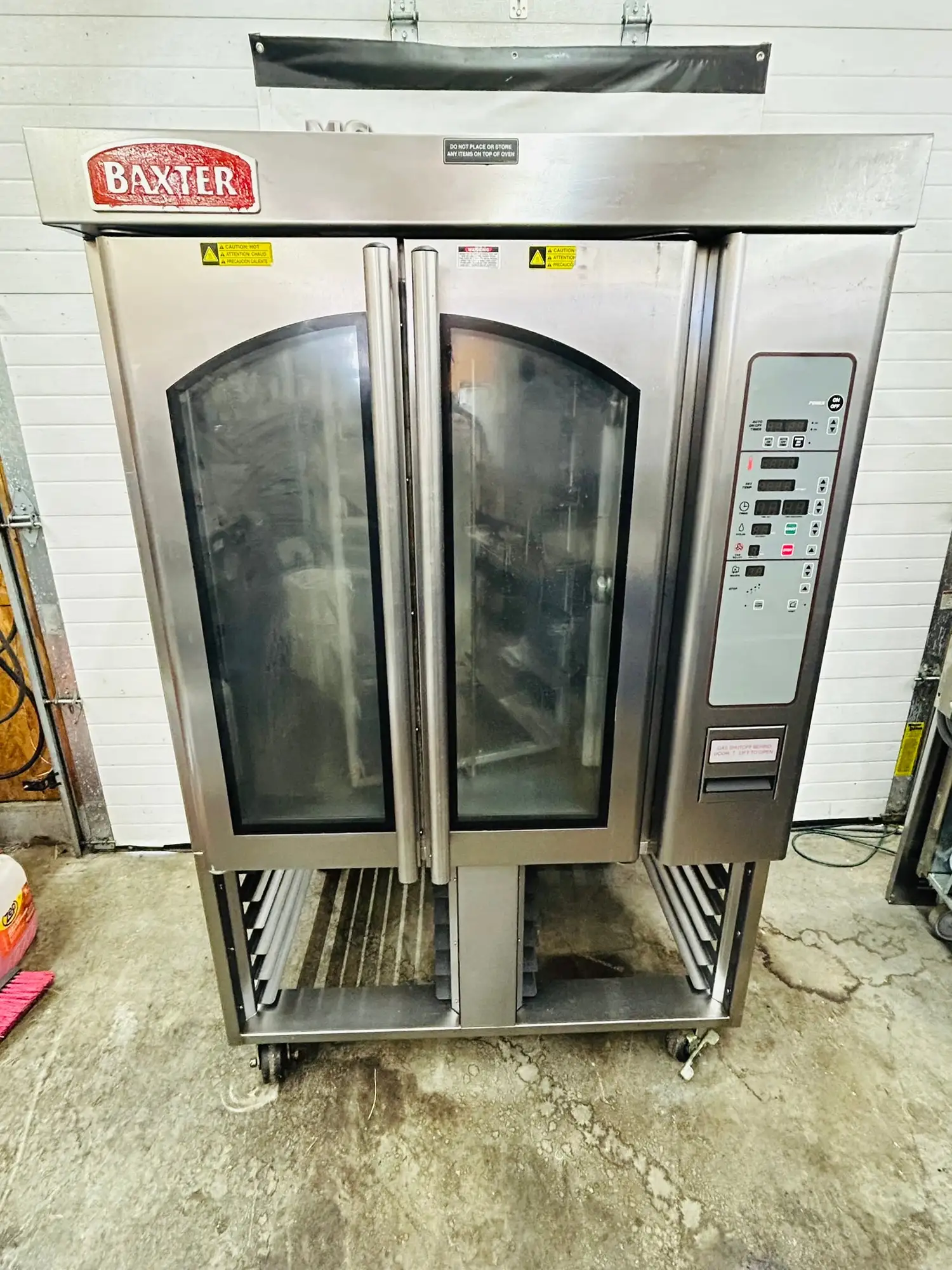 Baxter OV310G Mini Rotating Rack Oven Fully Refurbished Tested and Working