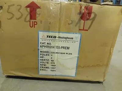 New | in-Stock TECO-WESTINGHOUSE APH00204TE5-PREM Motors (misc) British Columbia CA | Lenmark #1439922