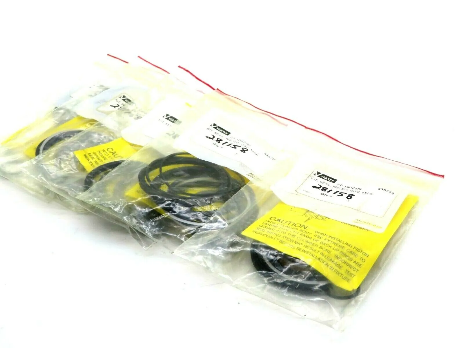 NEW LOT OF 10 VEKTEK 60-1002-09 SEAL KIT 60100209