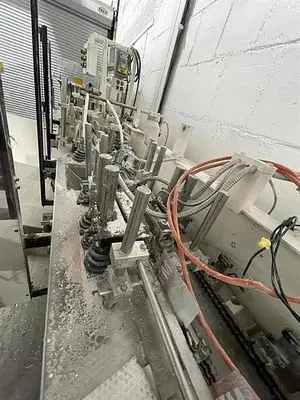 Bartelt model IM7-12 Pouch Packager with AMS Auger Filler