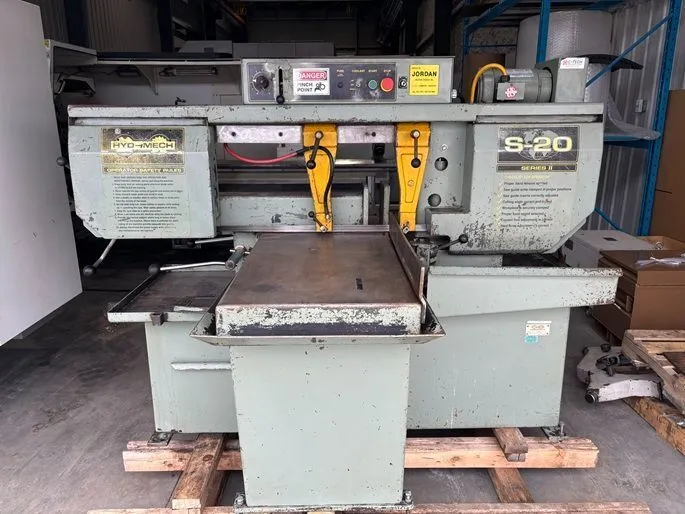 Used HYD-MECH S-20 Horizontal Band Saws Alberta CA | Merchant Machine Tools Inc #784560