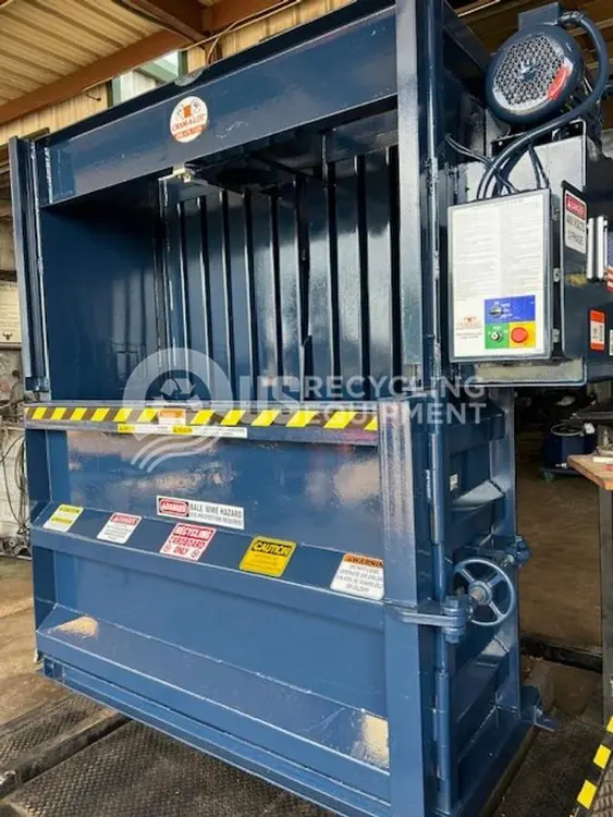 Used 2012 JV MANUFACTURING VB-72B VERTICAL BALER Balers Texas US | US Recycling Equipment #1005405