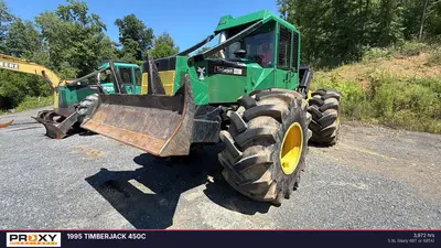 Used 1995 TIMBERJACK 450C Skidder Pennsylvania US | Proxy Equipment #1426057
