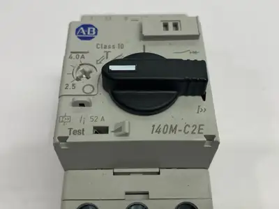 USED ALLEN-BRADLEY SER. C MOTOR PROTECTION CIRCUIT BREAKER
