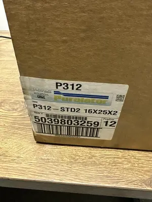 New | in-Stock PUROLATOR P312-STD2 16X25X2 Filters Ohio US | Surplus Asset Holdings #1239315