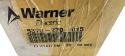 NEW WARNER ELECTRIC 5370-270-015 CLUTCH BRAKE EM 50-10 90V 5370270015
