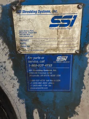 2017 SSI SHREDDING SYSTEMS INC. M140-ED Shredders | Alan Ross Machinery (7)