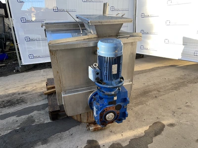 500L DE GOUWE B.V U-Trough Ribbon Blender