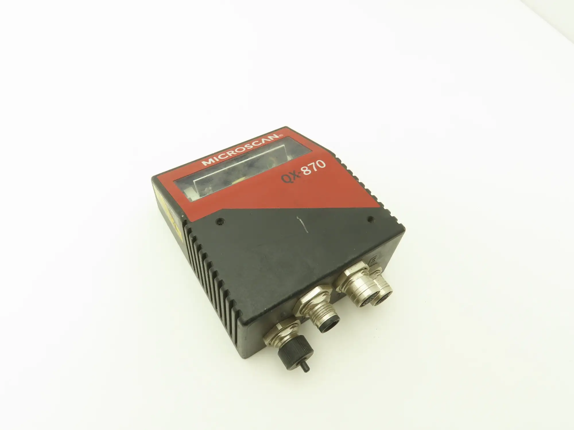 Microscan QX-870 Fixed Mount Barcode Scanner 10-28V