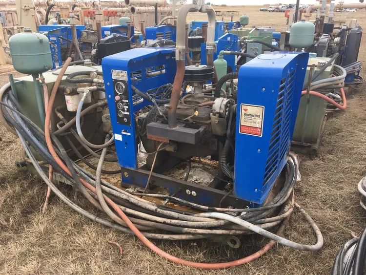 Used Weatherford Pump Engines Qty 20 See Pictures for Information Pumps Oklahoma US | Borderless Services #1378273