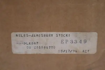 Neles Jamesbury LK867 Linkage Kit Actuator Mouting 23627867 New Open Box #3563