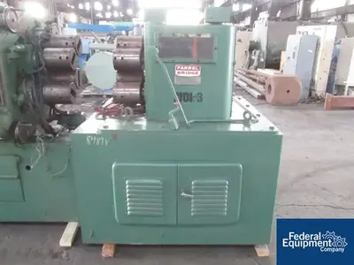 USED Farrel 16" x 8" Farrel Bridge Inclined Z Calender Mill
