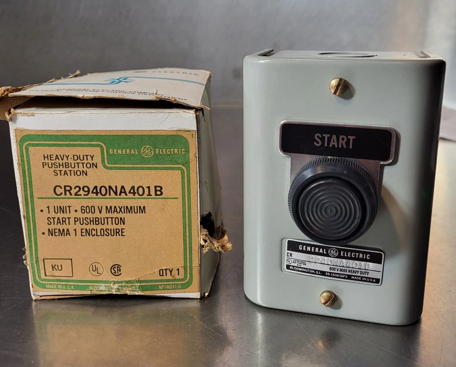GE CR2940NA401B Pushbutton Station. Loc4C22