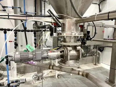 Used Bulk Salt Receiving System