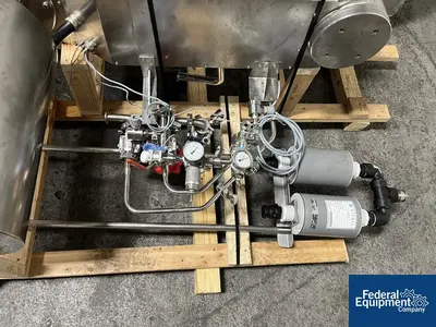 USED Krieger 600 Liter Krieger Twin Motion Vacuum Mixer, S/S, Model MMD600