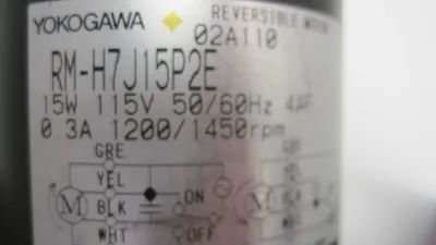 NEW YOKOGAWA RM-H7J15P2E STEPPER MOTOR RMH7J15P2E
