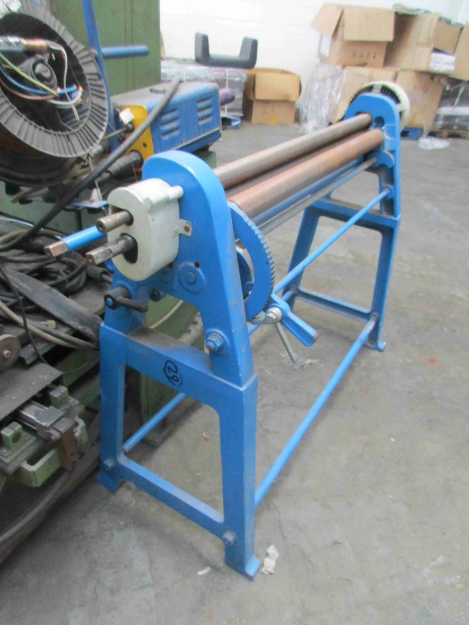 1m x 0.8mm sheet rollers