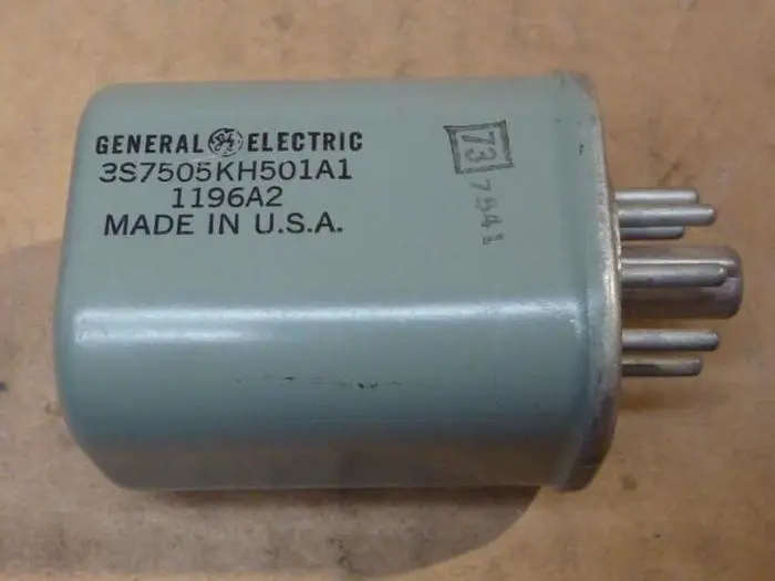 Used GENERAL ELECTRIC (G.E.) 3S7505KH501A1 Relays & Switches Michigan US | Ideal Machinery #595601
