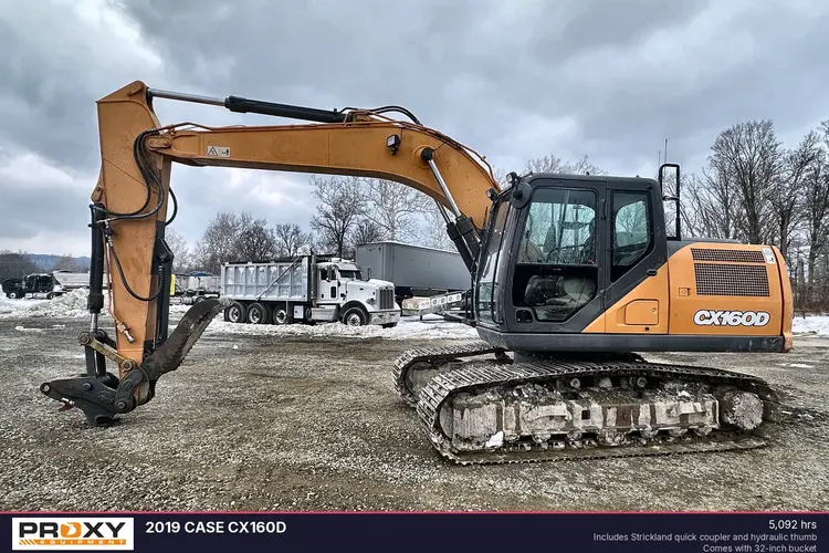 Used 2019 CASE CX160D Crawler Excavators Pennsylvania US | Proxy Equipment #1382960