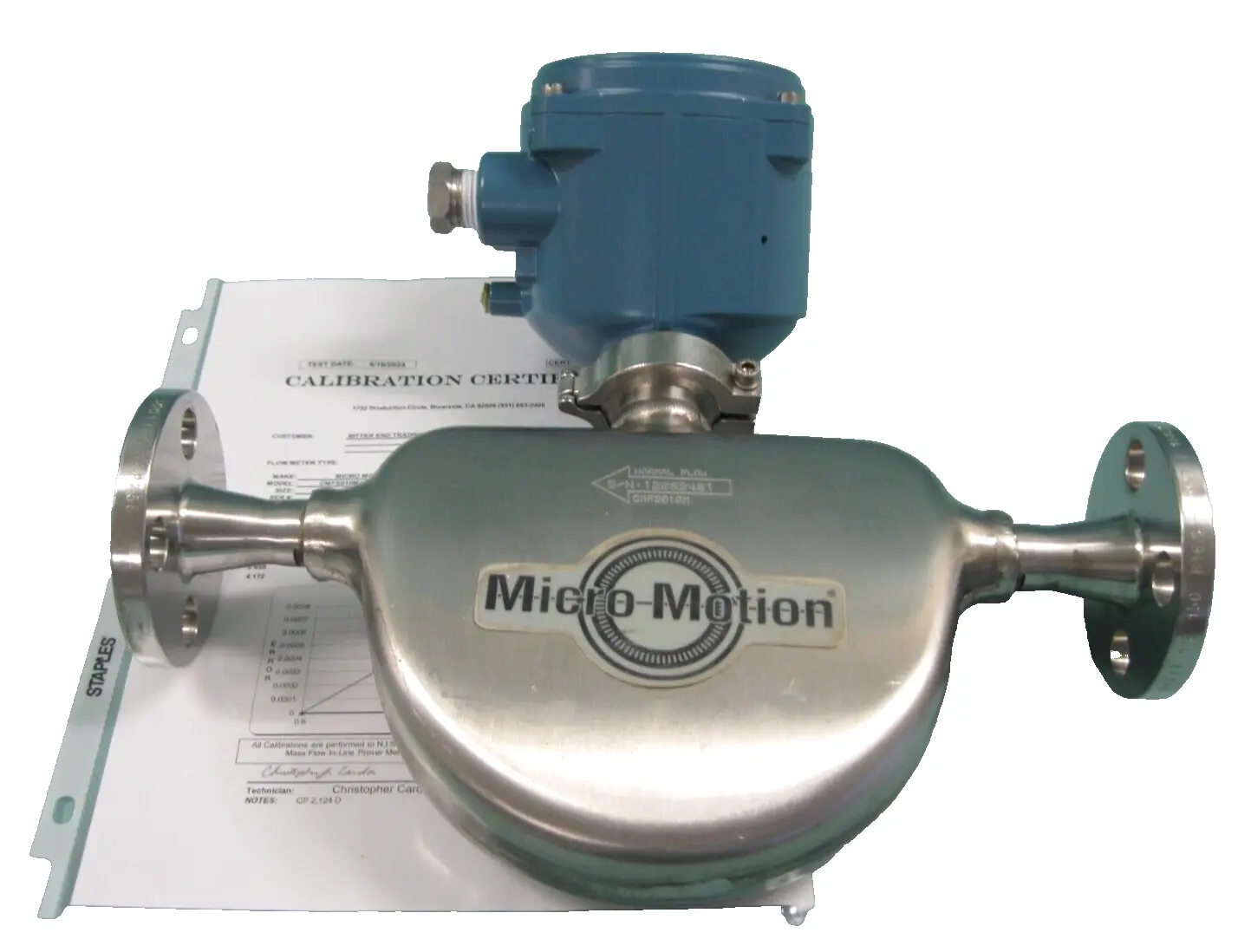 USED Micro Motion CMFS010M313N2BAECZZ