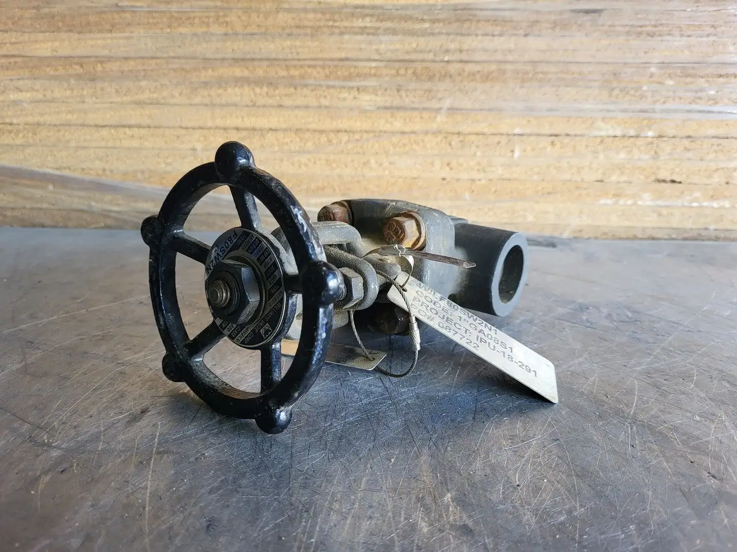 1" Class 800 Gate Valve B16.34