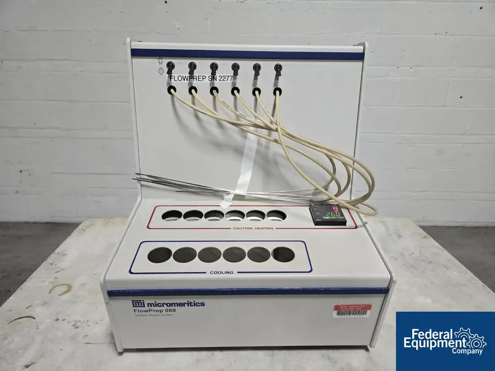 USED Micromeritics Micromeritics FlowPrep 060 Sample Prep System