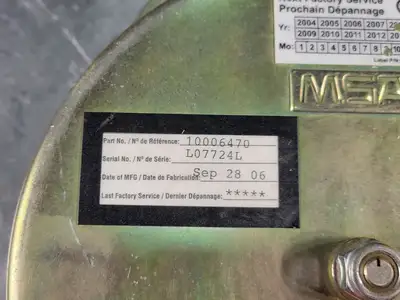 USED 2006 MSA ALTAIR 10006470