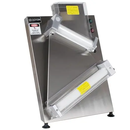 Doyon DL18DP Countertop 18" Dough Roller Sheeter, 250 Pieces/Hour - Two Stage, D