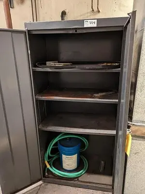 Black Storage Cabinet