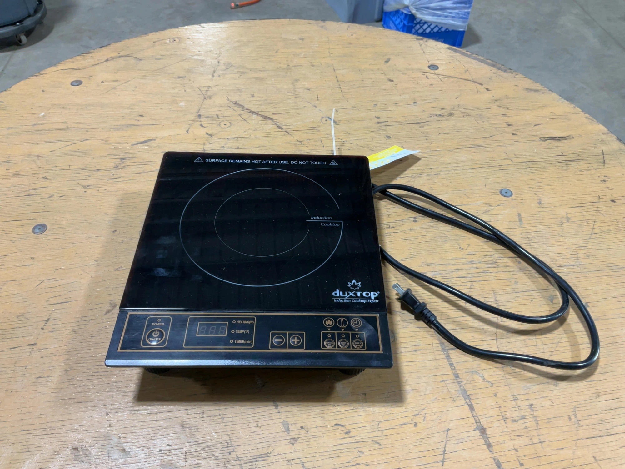 Used DUXTOP BT-180G3 INDUCTION COOKER Hot Plates Michigan US | Miedema Asset Management Group #1761556