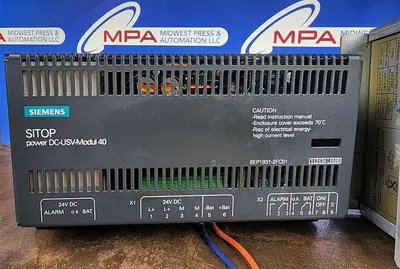 USED SIEMENS DC-USV-MODUL 40 / BLEI-AKKU-MODUL