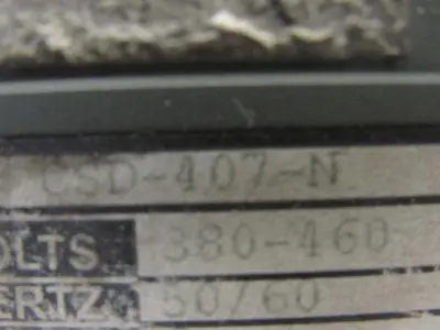 Motortronics CSD-407- N Variable Frequency Motor Drive 7.5 HP 460V 400Hz Out