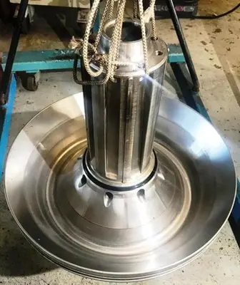 (2) Westfalia SAMN 15007 oil concentrators, 316SS.
