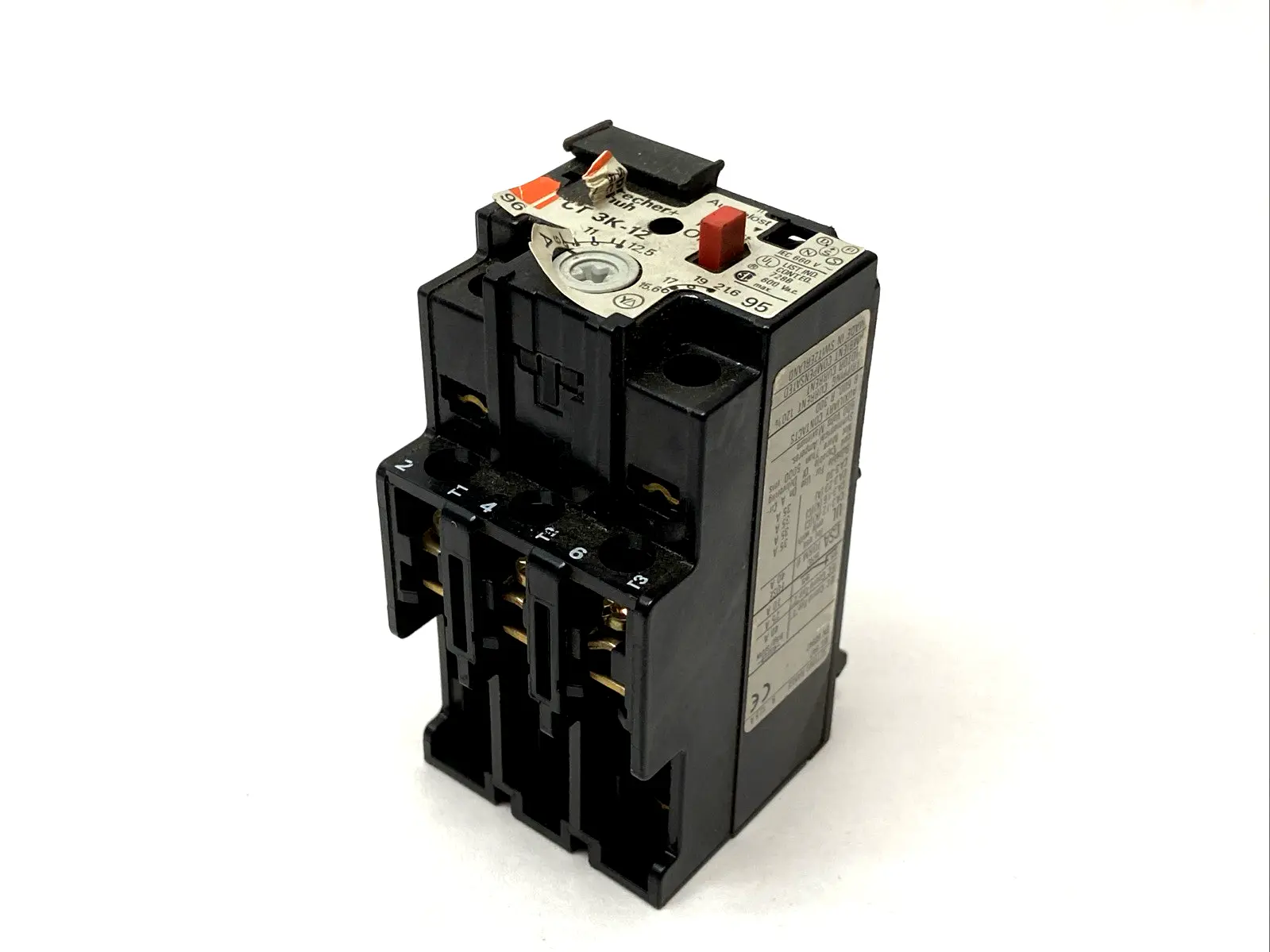 CT 3K-12.5 | Sprecher+Schuh  Overload Relay 9-12.5A - Used