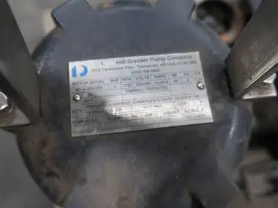 USED SOIL-DRESSER PUMP COMPANY H-387
