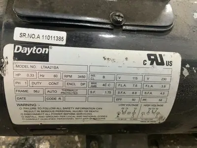 Used DAYTON LTAA21SA Pumps Ohio US | HGR 24 #1283811