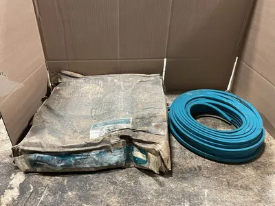 Auten 100ft Size A Overlap Splice Open-end Monorail Conveyor Belting -NIB