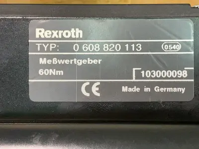Used BOSCH REXROTH 0608820113 Tooling & Accessories (Other) Ohio US | HGR 24 #1520018