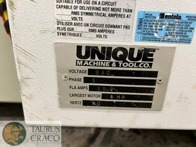 USED UNIQUE 313 MITRE DOOR MACHINE
