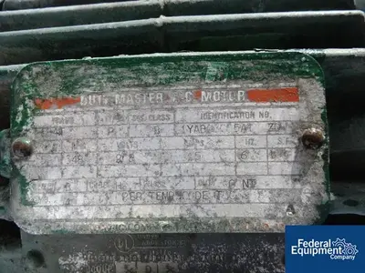USED Myers 5 HP Myers Disperser, Model 775A, S/S